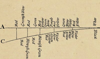 Diagram of ‘Newton’s Rings’ from his Opticks (London: 1704)